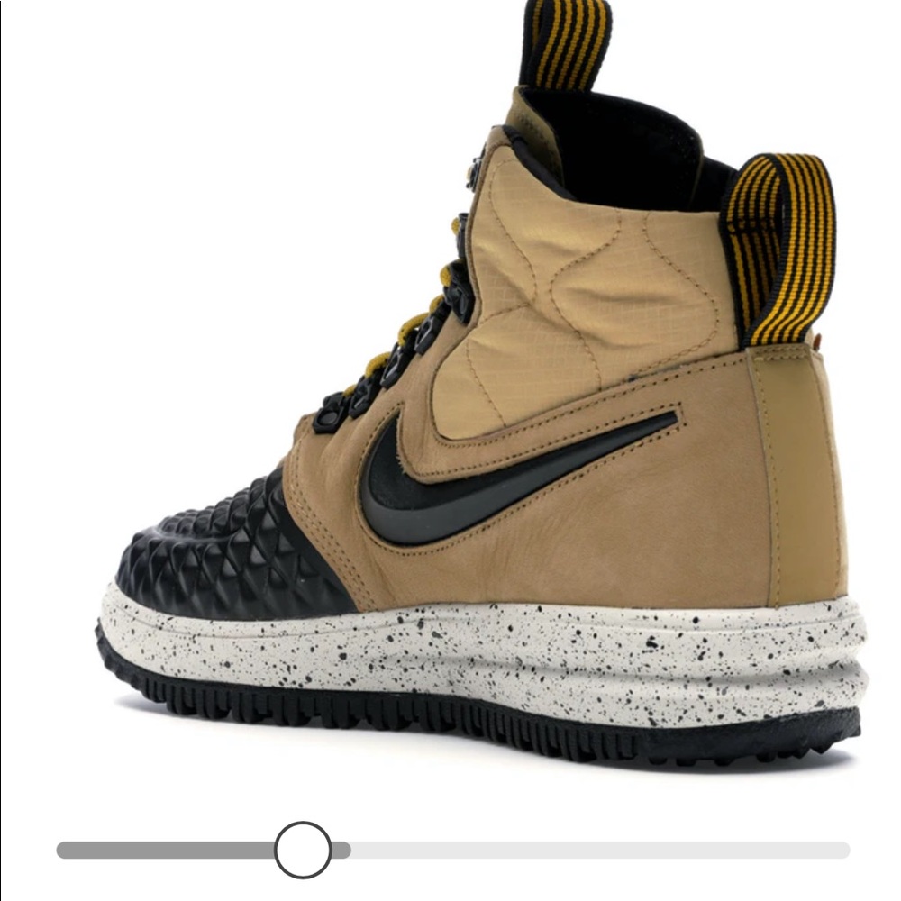 COLLECTABLE! Nike Lunar Force 1 Duckboot Metallic Gold - Picture 4 of 10